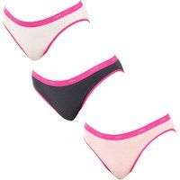 DIM Women/'s Invisifit Underwear, Meringue Rose/Dark Gray/Nacre, X-Large
