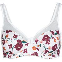 Dim Women Soutien-Gorge Generous Coton Bio BH, Bedruckt, Herbst, Mehrfarbig, 75B