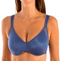 Dim Generous Underwire Bra, Lead Blue, numeric_100C