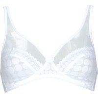 DIM  DIM GENEROUS  women's Triangle bras and Bralettes in White