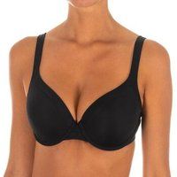 DIM D0CS8 Women/'s Underwired Bra with Elastic Sides Black