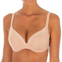 DIM  D0CS8-PIEL  women's Underwire bras in Beige
