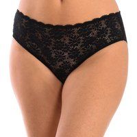 DIM Lace Panties with Inner Lining 00DD2 for Women, Elegant and Sophisticated Design Black