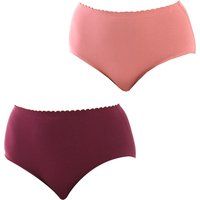 DIM Pack-2 Body Touch Cotton Stretch D0DFP panties for women, soft and comfortable design for daily use