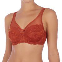 DIM  AD008H4-AVP  women's Balconnette bras in Brown