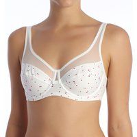Dim Women - Generous Classic Bra x1 | Perfect Support for Bigger Cups | Thick Stretch Microfibre | U-Back and Wide Straps | Modern Look and Absolute Comfort Cheri 38C