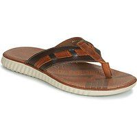 AndrÃ©  ARAGOSTA  men's Flip flops / Sandals (Shoes) in Brown