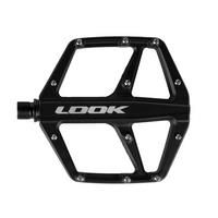 LOOK Cycle - Geo Trail Roc Bicycle Pedals - Forged Aluminium Flat Pedals with Steel Pins - Reliability, Comfort and Durability - Slip-Proof Safety - Bushing System - High-Performance MTB Bike Pedal