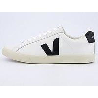 Veja Men'S Esplar Logo Trainers - White/Black