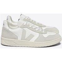 Veja Womens V-10 Trainers - White/Grey