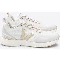 Veja Women Gray Ivory Engineered Mesh Running Sneakers Shoes Size 10