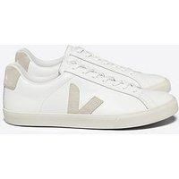 Veja Women'S Esplar Logo Trainers - White/Beige