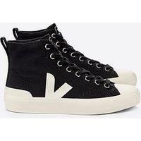 Veja Womens Wata Ii Low Court Trainers Black 7 UK