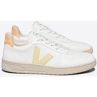 Veja Women'S V-10 Trainers - White/Yellow