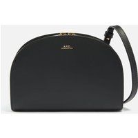 A.P.C. Clutch Demi-Lune Leather Bag