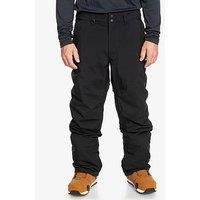 Quiksilver Young Mens Estate Pt Snow Pants, True Black, S UK