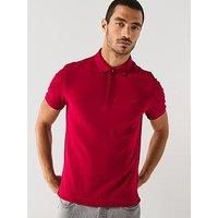 Lacoste Mens Paris Stretch Cotton Blend Pique Polo Shirt 27% OFF RRP