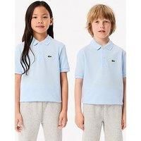 Lacoste Kids Core Essentials Short Sleeve Polo Shirt - Light Blue