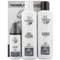 Nioxin 3D Care System, System 2, 3 Part System for Natural Hair with Progressed
