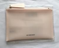 BURBERRY POUCH BAG PINK MAKEUP BAG COSMETIC Bag Travel Bag Brand New Original.