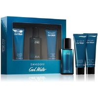 Davidoff Cool Water Men - EDT 40 ml + shower gel 50 ml + aftershave 50 ml