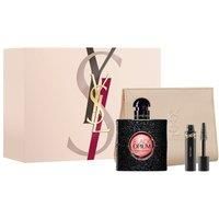 YSL BLACK OPIUM 50ML EAU DE PARFUM + 2ML MASCARA + POUCH BRAND NEW GIFT SET