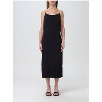Bottega Veneta Women's Chain Strap Cowl Neck Midi Dress - Black | Size: Medium