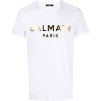 Paris Gold Brand Logo White T-Shirt