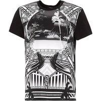 Balmain Men's Resort Logo Black T-Shirt | Size: Large