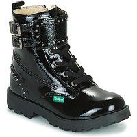 Kickers  GROOROCK  girls's Children's Mid Boots in Black