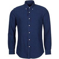 Polo Ralph Lauren  TRENNYB  men's Long sleeved Shirt in Blue