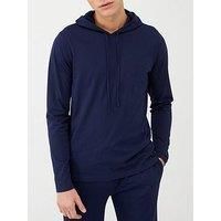 Polo Ralph Lauren Hooded Lounge Top - Navy