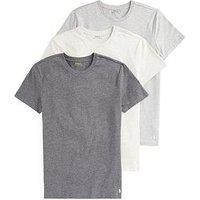 Polo Ralph Lauren Men's 3-Pack T-Shirts - Andover Heather/Light Sport Grey/Charcoal Heather - M