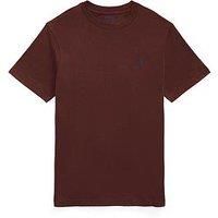 Ralph Lauren Boys Classic Short Sleeve T-Shirt - Harvard Wine