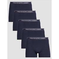 Polo Ralph Lauren 5-Pack Classic Cotton-Blend Boxer Shorts - XL