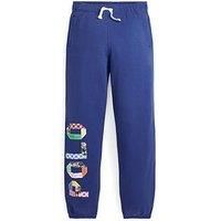 Polo Ralph Lauren Girls Polo Jog Pants - Beach Royal