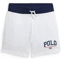 Polo Ralph Lauren Boys Polo Jog Shorts - White