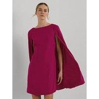 Lauren By Ralph Lauren Petra Long Sleeve Cocktail Dress - Pink