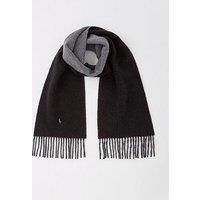 Polo Ralph Lauren Classic Reverisble Scarf - Black