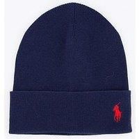 Polo Ralph Lauren Lightweight Cotton Beanie - Navy