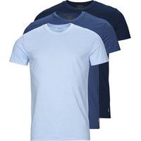 Polo Ralph Lauren  3 PACK CREW UNDERSHIRT  men's T shirt in Blue