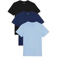 Polo Ralph Lauren 3 Pack Slim Fit Lounge T-Shirts - Multi