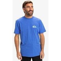 Quiksilver Short-Sleeved T-Shirt EV Mini Logo SS Men Blue XXL