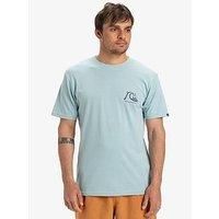 Quiksilver Mens Evo Original Bs Short Sleeve Tee - Blue