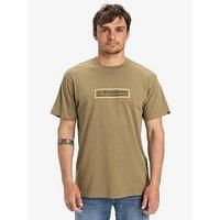 Quiksilver Short-Sleeved T-Shirt EV Sun Dagger SS Men Beige XXL