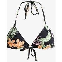 Roxy Two-Piece top PT Beach Classics Tiki TRI Young Womens Black XS