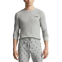 Polo Ralph Lauren Waffle L/S Top - Grey