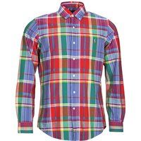 Polo Ralph Lauren  CUBDPPCS-LONG SLEEVE-SPORT SHIRT  men's Long sleeved Shirt in Multicolour