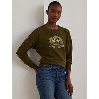 Lauren By Ralph Lauren Kappy Long Sleeve Sweatshirt - Green