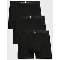Polo Ralph Lauren 3 Pack Classic Trunks - Black